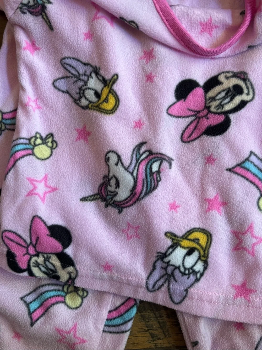 Disney Minnie Mouse/Daisy Duck 2-piece pajama set size 2T